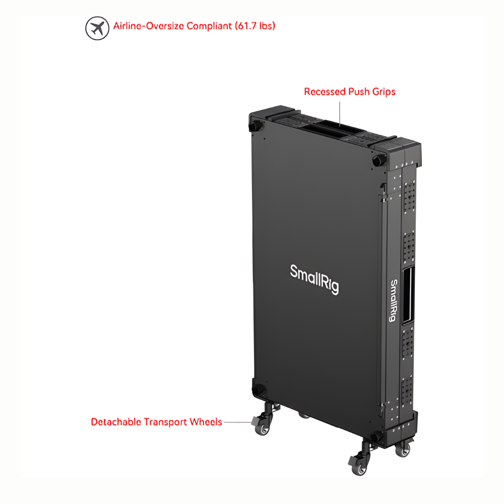 SmallRig MD4573 36" Lightweight Video Production Camera Cart