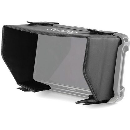 SmallRig Sun Hood for Atomos Shinobi 5"/ Ninja V / Ninja V+ Video Monitor Cage Screen Shield Hood with Nylon Material, Hook and Loop Attachment VH2269