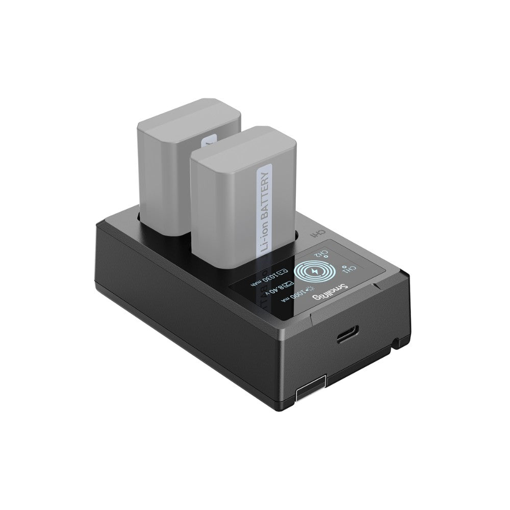 SmallRig Camera Battery Charger Kit For NP-FW50 | NP‑FZ100 | LP-E6NH | NP‑W235