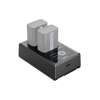 SmallRig Camera Battery Charger Kit For NP-FW50 | NP‑FZ100 | LP-E6NH | NP‑W235