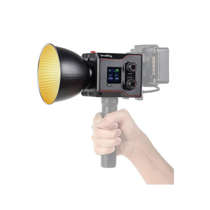 SmallRig RC 60B COB 60W Bi-Color Portable LED Video Light Kit with 2700-6500 CCT Color Temperature, 45-Minute Runtime, Onboard Control, Built-In 3400mAh USB-C Battery and Silent Fan w/ 9 Light Effect Presets for Video Production