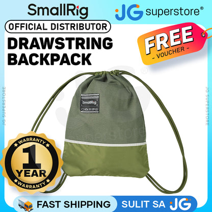 SmallRig Drawstring Backpack Water-Resistant, Ultralight Camera Gear Bag with Adjustable Rope Straps & Built-In Storage Pocket | 5342 | 5343