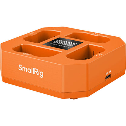SmallRig Four-Channel EN-EL15c / NP-FW50 / NP-FZ100 Battery Charger