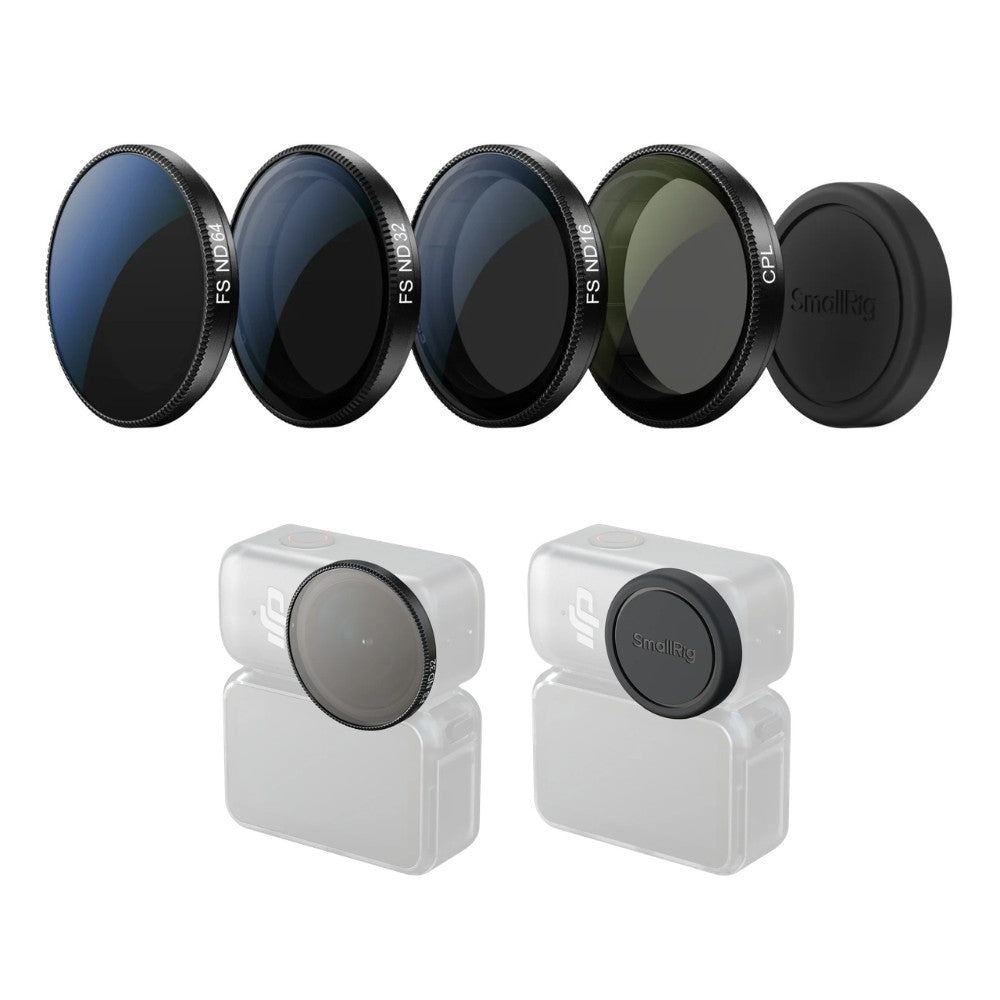 SmallRig DJI Osmo Nano Filter Kit - CPL, ND16, ND32, ND64 | 1/4 Black Mist 35mm | 5787 | 5788 | 5789 | 5871 | 5872