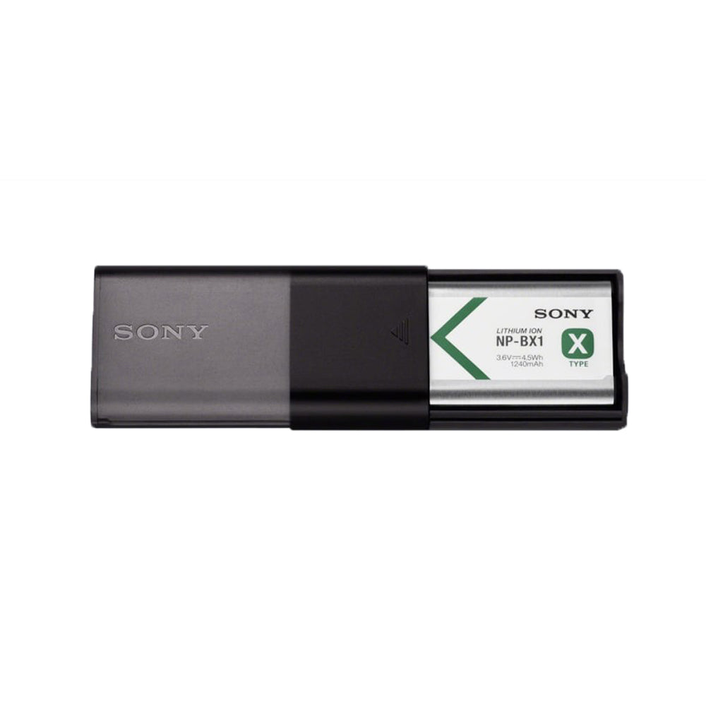 Sony NP-BX1 Battery 1240mAh and BC-DCX2 Travel DC Charger Kit for CyberShot Compact Cameras ACC-TRDCX