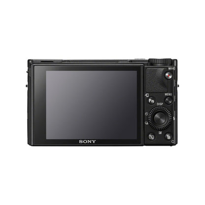 Sony RX100 VII Compact Digital Camera with ZEISS Vario-Sonnar T* 24–200mm f/2.8-4.5 Lens, 20.1MP 1" Exmor RS BSI CMOS Sensor, 4K HDR Video, BIONZ X Image Processor, Pop-Up OLED Electronic Viewfinder, Tilting LCD Touch Screen | DSC-RX100M7