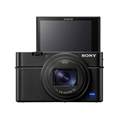 Sony RX100 VII Compact Digital Camera with ZEISS Vario-Sonnar T* 24–200mm f/2.8-4.5 Lens, 20.1MP 1" Exmor RS BSI CMOS Sensor, 4K HDR Video, BIONZ X Image Processor, Pop-Up OLED Electronic Viewfinder, Tilting LCD Touch Screen | DSC-RX100M7