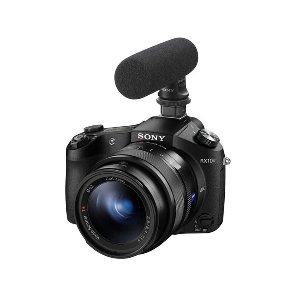 Sony ECM-GZ1M Gun Zoom Microphone with Multi-Interface Shoe, Zoom Mic Mode, Windscreen and Two Pick-Up Pattern Choices for Digital Camera, Video Camera, Handy Camera, etc.