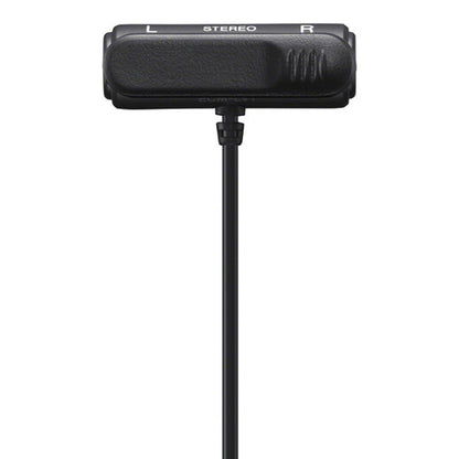 Sony ECM-LV1 3.5mm TRS Plug-in Wired Stereo Lavalier Microphone for Sony Digital Cameras, Handycam Camcorders, Smartphones, PC, Laptop, Transmitters and Recorders with Omni-directional Mic Capsules