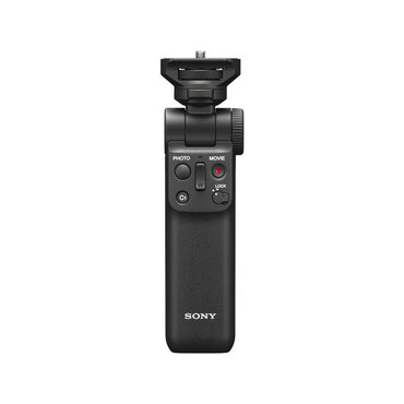 Sony GP-VPT2BT Wireless Bluetooth Remote Control Handle Grip with Mini Tripod for a9 II, a7R IV, a6600, a6100, RX100 VII, ZV-1, etc. Sony Digital Camera Accessories