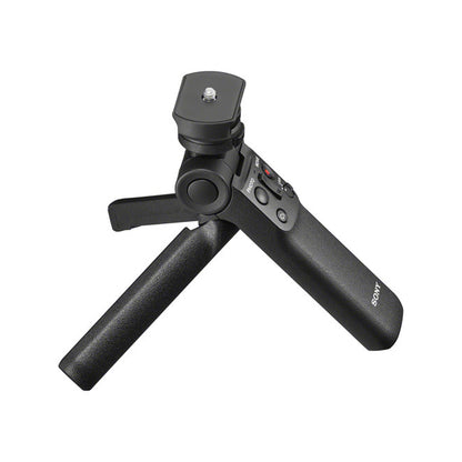 Sony GP-VPT2BT Wireless Bluetooth Remote Control Handle Grip with Mini Tripod for a9 II, a7R IV, a6600, a6100, RX100 VII, ZV-1, etc. Sony Digital Camera Accessories