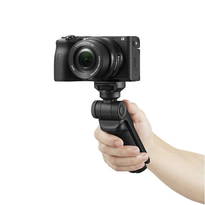 Sony GP-VPT2BT Wireless Bluetooth Remote Control Handle Grip with Mini Tripod for a9 II, a7R IV, a6600, a6100, RX100 VII, ZV-1, etc. Sony Digital Camera Accessories
