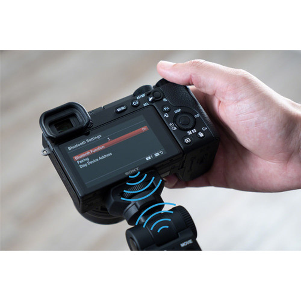 Sony GP-VPT2BT Wireless Bluetooth Remote Control Handle Grip with Mini Tripod for a9 II, a7R IV, a6600, a6100, RX100 VII, ZV-1, etc. Sony Digital Camera Accessories