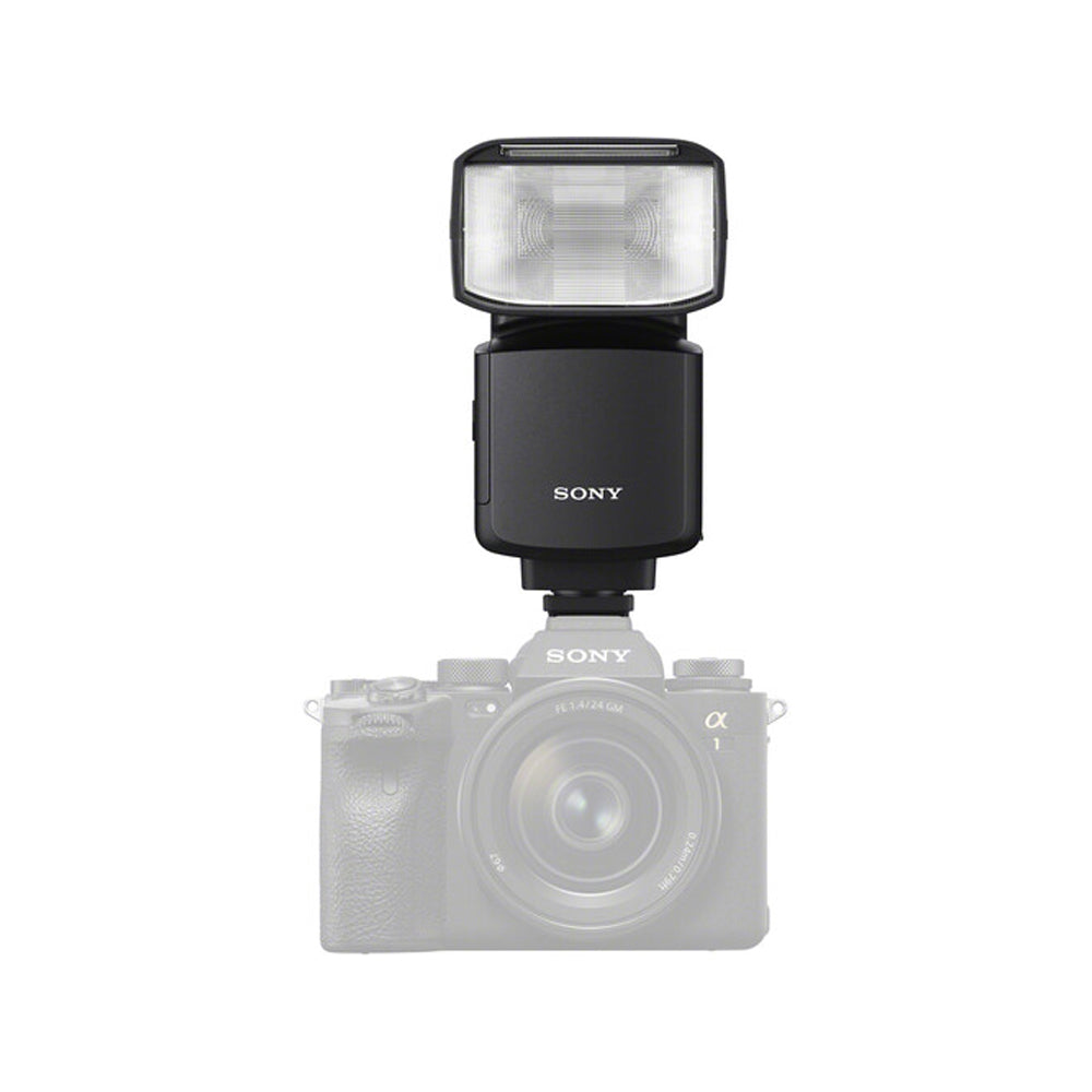 Sony HVL-F60RM2 External Flash with Wireless Radio Control, Guide Number 197' at ISO 100, HSS, LCD Screen Display Monitor, Metal Shoe and Rugged Side Frame for Digital Cameras & Photography