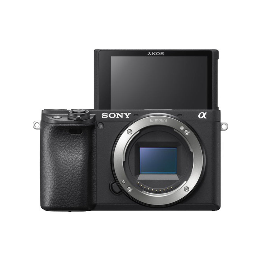 Sony Alpha A6400 Digital Camera Body and Kit with E-Mount 16-50mm F/3.5-5.6 OSS Lens, APS-C Sensor, WiFi Bluetooth, 4D Focus, 4K HDR, Real Time Eye AF and Touch Screen Display | ILCE-6400L A6400