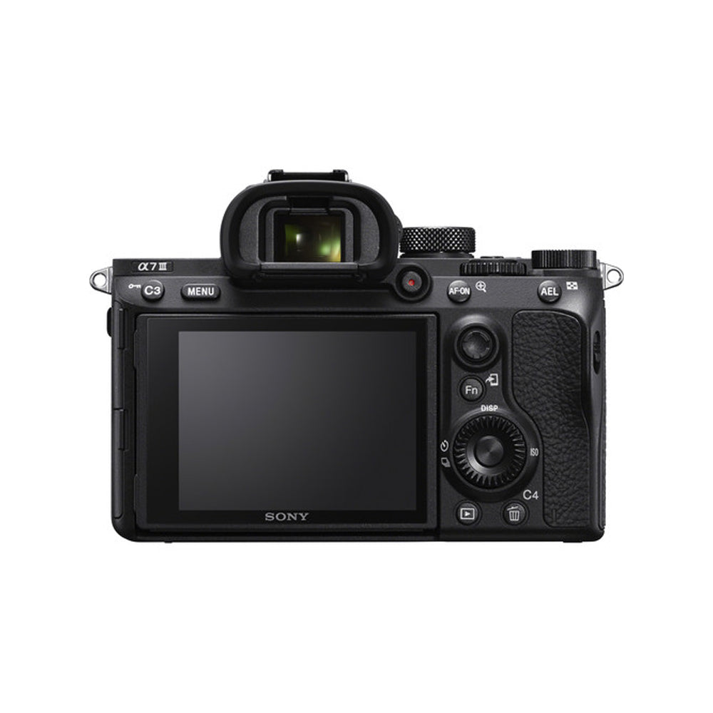 Sony Alpha A7 III Mirrorless Digital Camera Body and Kit with E-Mount 28-70mm Lens, 24.2MP Full Frame CMOS Sensor, 4D Focus, UHD 4K30p Video, WIFI, 2 SD Slots, Touch Screen Display, 5-Axis Sensor-Shift Image Stabilizer ILCE-7M3K ILCE-7M3