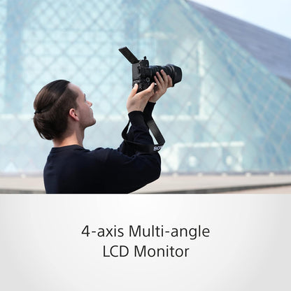 Sony Alpha A7R V Mirrorless Digital Camera Body E-Mount with 61MP Full Frame CMOS Sensor, 8K 24p & 4K 60p HDR Video, BOINZ XR, Auto Focus Tracking, Touch Screen Display, 5-Axis Sensor-Shift Image Stabilization | ILCE-7RM5