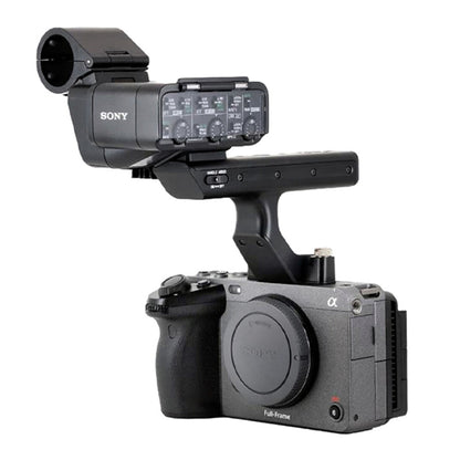 Sony Alpha FX3V (Body) 4K Full Frame Cinema Line Camera Camcorder CMOS Exmor R Sensor, BIONZ XR Processor, UHD 4K 120fps Video, 5 Axis SteadyShot, Phase Detection / Eye AF/Face Tracking, Dual CFexpress Type A/SDXC Card Slot for Film Production