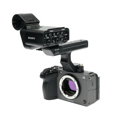 Sony Alpha FX3V (Body) 4K Full Frame Cinema Line Camera Camcorder CMOS Exmor R Sensor, BIONZ XR Processor, UHD 4K 120fps Video, 5 Axis SteadyShot, Phase Detection / Eye AF/Face Tracking, Dual CFexpress Type A/SDXC Card Slot for Film Production