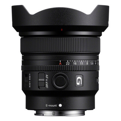 Sony FE F/1.8 G Large Aperture Ultrawide Prime Lens Sony E Mount Full Frame Format AF Autofocus, Dual XD Linear Motors with Focusing Ring, AF / MF Switch and Focus Hold Button for Bokeh and Photography | SEL16F18G