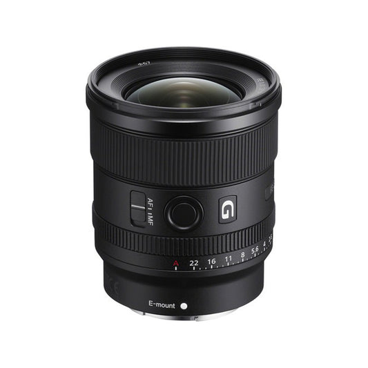 Sony FE 20mm f/1.8 G Wide-angle Prime Lens with Full-Frame Sensor Format for E-Mount Mirrorless Digital Camera | SEL20F18G