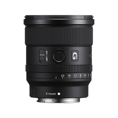 Sony FE 20mm f/1.8 G Wide-angle Prime Lens with Full-Frame Sensor Format for E-Mount Mirrorless Digital Camera | SEL20F18G
