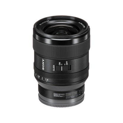 Sony FE 24mm f/1.4 G Master Prime Lens with Internal Focus for E-Mount Full-Frame Mirrorless Digital Camera | SEL24F14GM