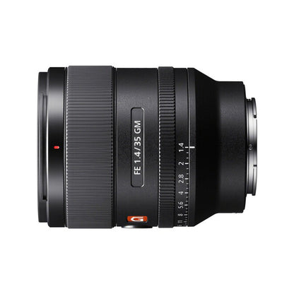 Sony FE 35mm f/1.4 G Master Prime Lens with Dual XD Linear AF Motors, Internal Focus, AF/MF Switch and Aperture Ring for E-Mount Full-Frame Mirrorless Cameras | SEL35F14GM