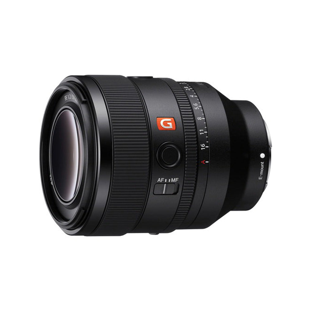 Sony FE 50mm f/1.2 G Master Prime Lens with Nano AR II and Fluorine Coatings, Extremely Fast Design, Advanced Optics, AF/MF Switch and Aperture Ring for E-Mount Full-Frame Mirrorless Cameras | SEL50F12GM