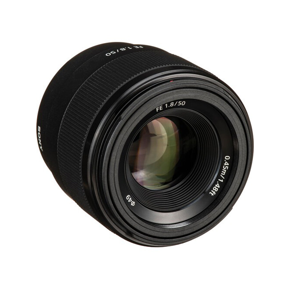 Sony FE 50mm f/1.8 Standard Prime Lens with Full-Frame Sony FE 50mm f/1.8 Standard Prime Lens with Full-Frame