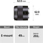Sony E 50mm F1.8 OSS APS-C Standard Prime Lens for E-Mount Mirrorless Camera | SEL50F18