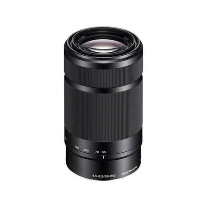 Sony E 55-210mm f/4.5-6.3 OSS Mid Telephoto Lens with APS-C Format for E-Mount Mirrorless Camera | SEL55210