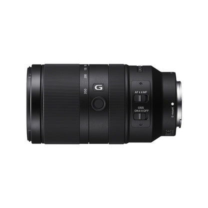 Sony E 70-350mm f/4.5-6.3 OSS G 5x Super-Tele Zoom Lens with APS-C Format for E-Mount Mirrorless Camera | SEL70350G