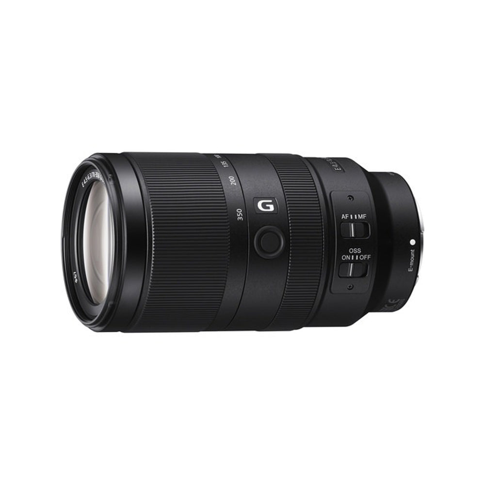 Sony E 70-350mm f/4.5-6.3 OSS G 5x Super-Tele Zoom Lens with APS-C Format for E-Mount Mirrorless Camera | SEL70350G