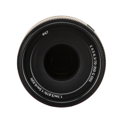Sony E 70-350mm f/4.5-6.3 OSS G 5x Super-Tele Zoom Lens with APS-C Format for E-Mount Mirrorless Camera | SEL70350G