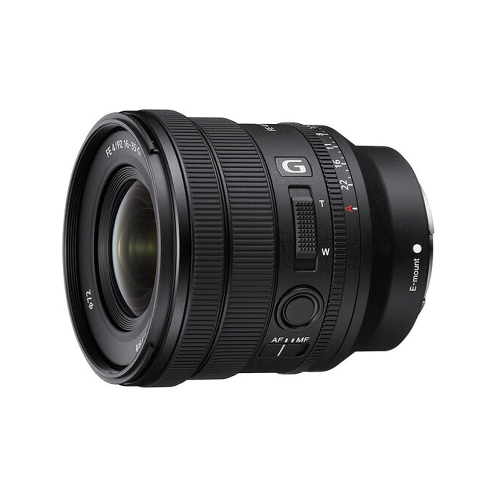 Sony FE PZ 16-35mm f/4 G Wide-angle Zoom Lens with Full-Frame