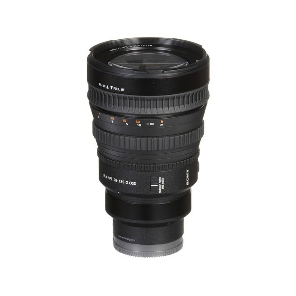 Sony FE 28-135mm F4 OSS G Full-Frame Power Zoom Lens for E-Mount Full-Frame Mirrorless Digital Camera | SELP28135G