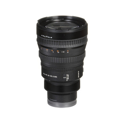 Sony FE 28-135mm F4 OSS G Full-Frame Power Zoom Lens for E-Mount Full-Frame Mirrorless Digital Camera | SELP28135G