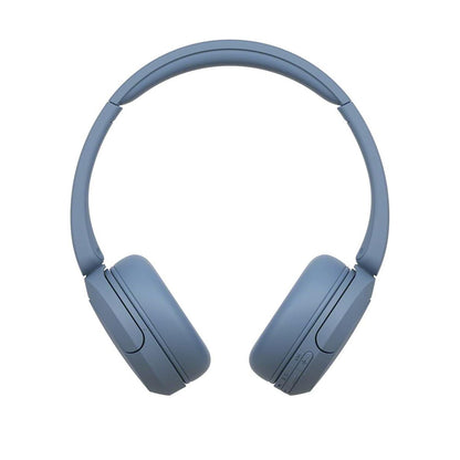 SONY WH-CH520 On-Ear Wireless Headphones with Bluetooth 5.2, Microphone, Type-C, EQ Settings, Headphones Connect App, DSEE Audio Restoration, 30mm Driver and 50 Hours Playback for Phone, Laptop, Computer - Black, Cream, Blue, White