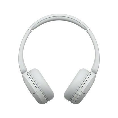 SONY WH-CH520 On-Ear Wireless Headphones with Bluetooth 5.2, Microphone, Type-C, EQ Settings, Headphones Connect App, DSEE Audio Restoration, 30mm Driver and 50 Hours Playback for Phone, Laptop, Computer - Black, Cream, Blue, White