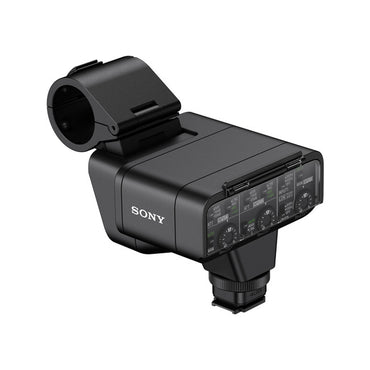 Sony XLR-K3M Dual Channel Digital XLR Audio Adapter with ECM-XM1 Supercardioid Shotgun Microphone Kit for Sony DSLR and Mirrorless Camera with Wireless and Wired Cable Multi Interface Shoe Connection