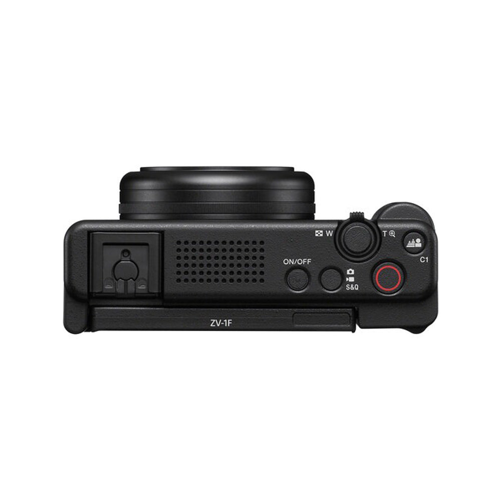 Sony ZV-1F Vlogging Digital Camera with Ultra-Wide Angle 20mm f/2 Prime Lens, 20.1MP CMOS Sensor, UHD 4K30p Video Recording 425 Contrast-Detection AF, Built- in Directional 3-Capsule Mic, Touch Screen Display