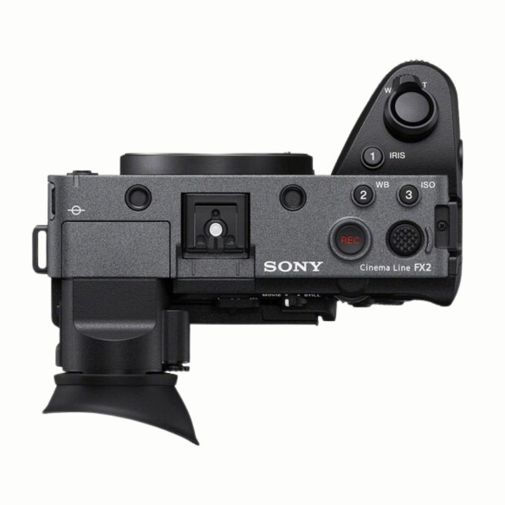 Sony FX2 Full-Frame Digital Cinema Camera 33MP Exmor R CMOS Sensor with XLR Handle, 4K/60p 10-Bit XAVC S-I, AI Autofocus, Dynamic Active Stabilization, E-Mount Lens Compatibility for Professional Filmmaking & Content Creation | ILME-FX2
