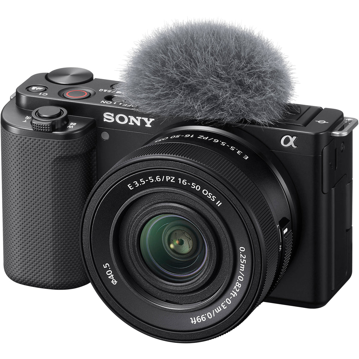Sony ZV-E10 Mirrorless Digital Camera with 16–50mm f/3.5–5.6 OSS II Interchangeable Lens