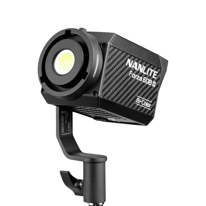 NANLITE Forza 60B II 72W Bi-Color 2700K–6500K LED Studio Light with 2.4GHz Wireless and Bluetooth, 12 Built-In Special Effects and NANLINK Mobile App Support for Professional Photography and Videography | FORZA60BII