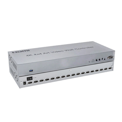 ArgoX 4K 3x3 / 4x4 Art TV Video Wall Controller HDMI/USB3.0 Video Source Input with 9-ways HDMI Output, Multiple Splicing Modes, Support Screen Degree Rotation for Windows 10 64 bit | HDVW3X3-A HDVW4X4-A