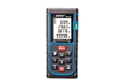 SNDWAY SW-E100 Laser Distance Meter 100M Rangefinder Measure Device Ruler Tool