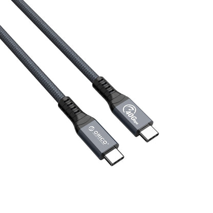 ORICO TBZ4 (0.3m, 0.8m, 2m) USB Type C Thunderbolt 4 USB-C Data Cable with 40Gbps High-Speed Transmission Rate, PD 100W, 8K 60Hz UHD, USB-C Male to USB-C Male, Nylon Braided for Notebooks, Tablet, PC