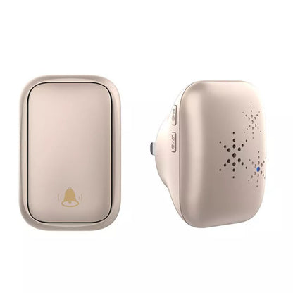 [CLEARANCE] DAYTECH DB28 Self-Powered Smart Wireless Doorbell Plug and Play AC 110V-230V 150m Long Range Door Bell Buzzer with Adjustable Volume, 38 Chimes and Tunes for Home Office Indoor and Outdoor Installation