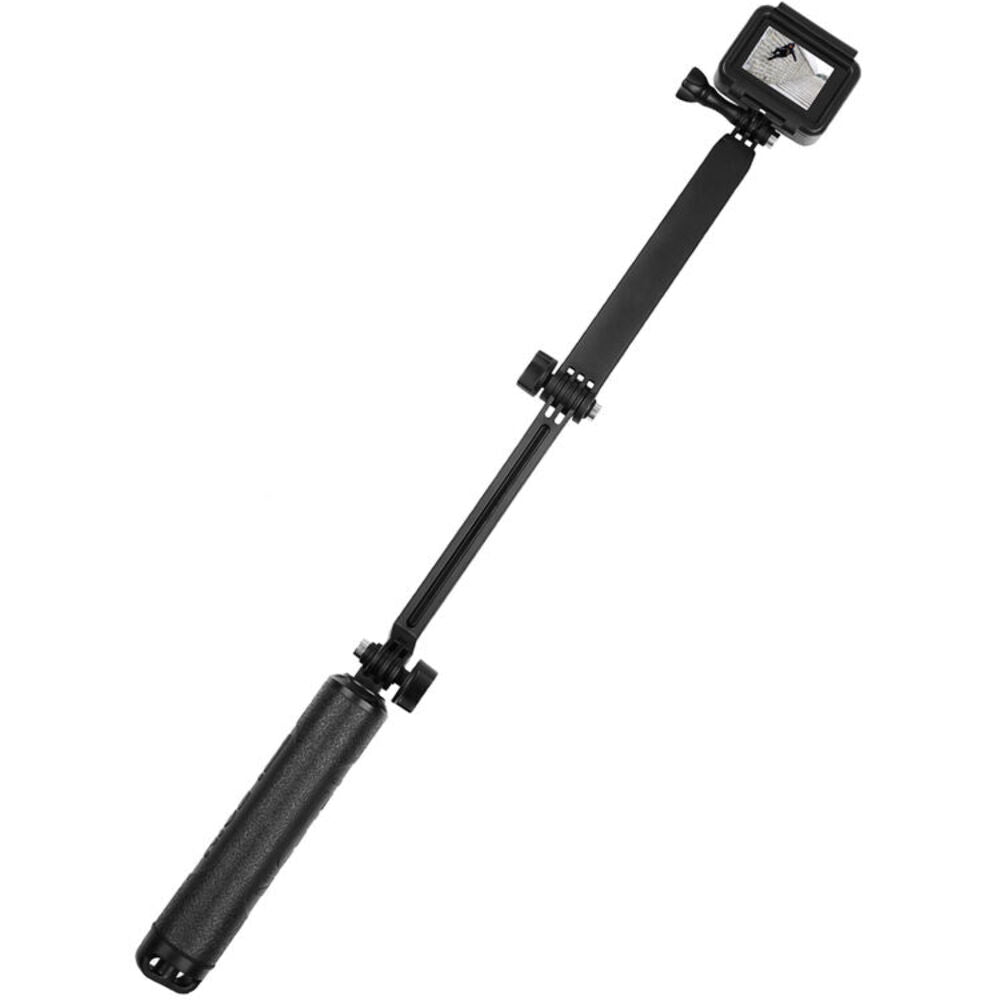 TELESIN 3 Way Waterproof Folding Handle Grip Monopod Arm with Mini Tripod Base Stand